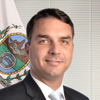 Retrato de Flávio Bolsonaro