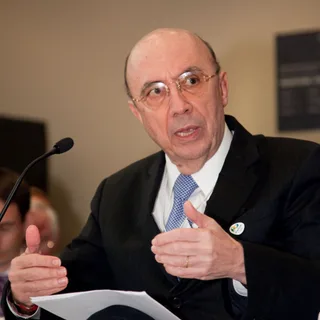 Retrato de Henrique Meirelles